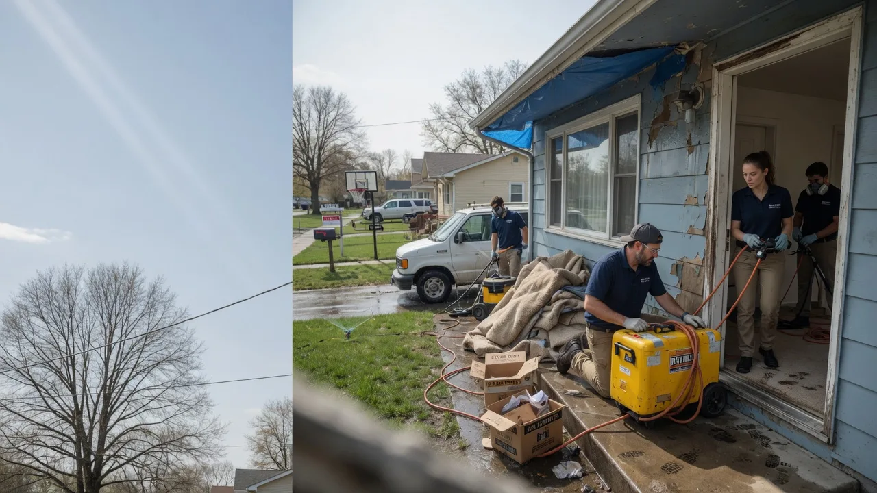 Basement Flood Cleanup in Dover Afb, DE near me